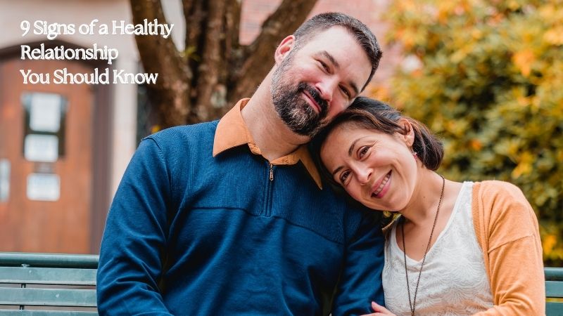 Happy couple spending time together – signs of a healthy relationship